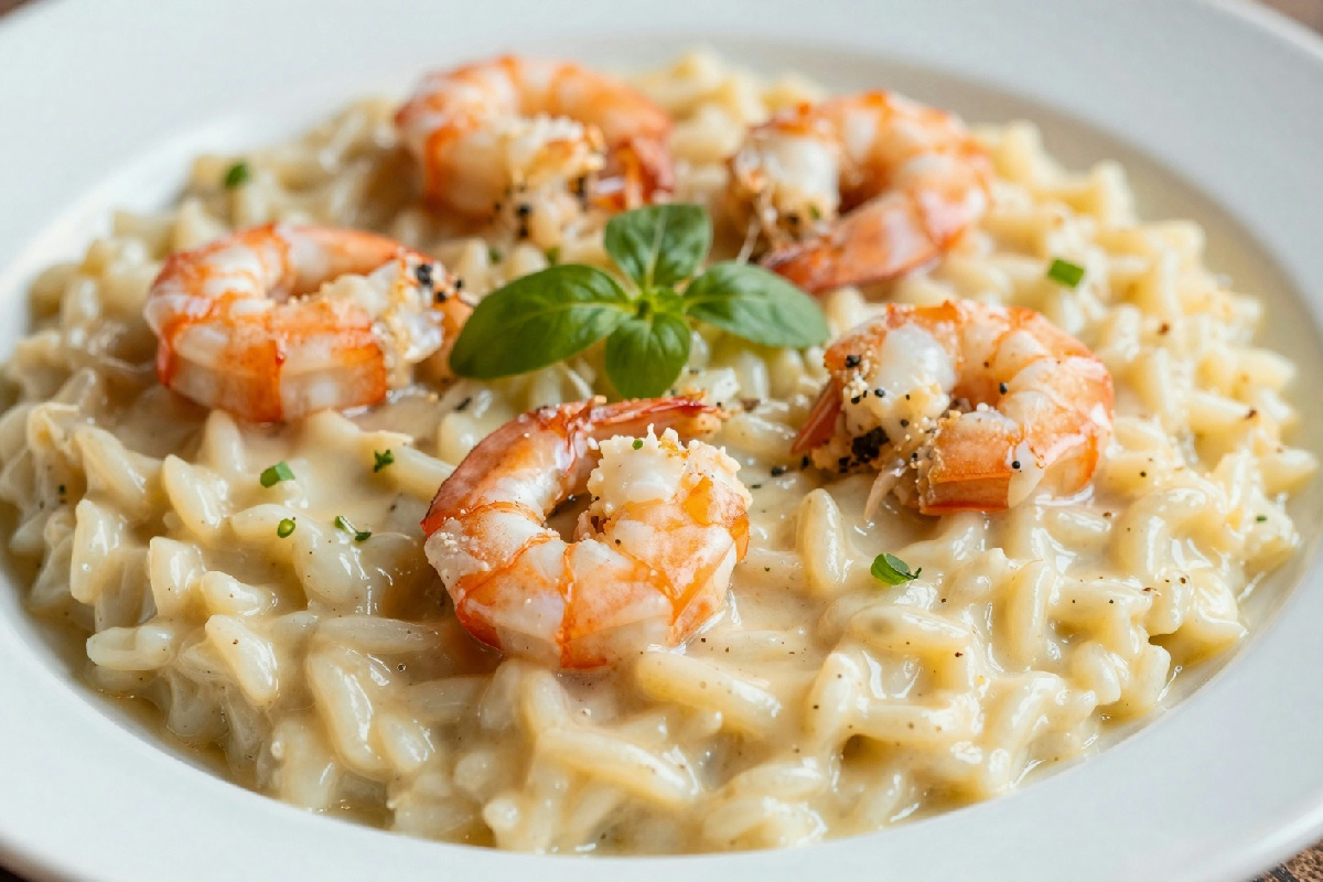 Non perderti questa versione gourmet del risotto alla crema di scampi: un'esperienza da provare