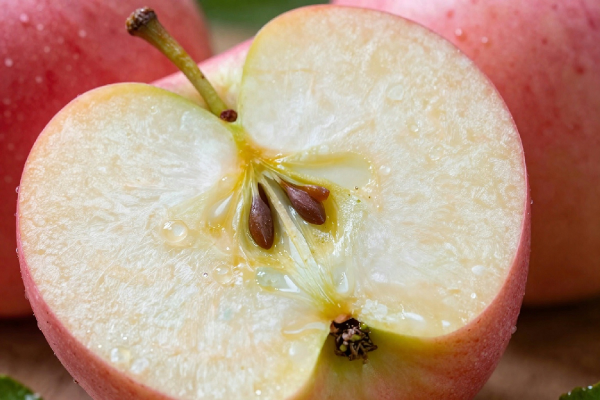 Mela kissabel: un'esperienza gustativa unica con polpa colorata che lascia senza parole al primo morso